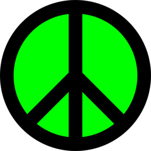 Pink Peace Sign Clipart - Free Clipart Images