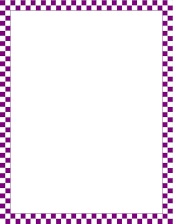 Purple and White Polka Dot Border: Clip Art, Page Border, and ...