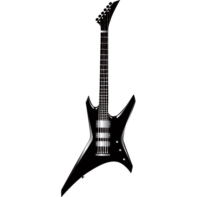 Electric Guitar Silhouette Vector Free - ClipArt Best