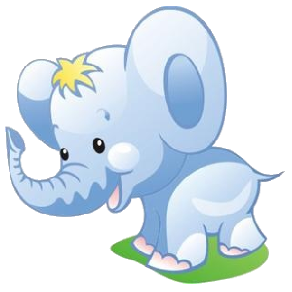 Baby elephant png clipart