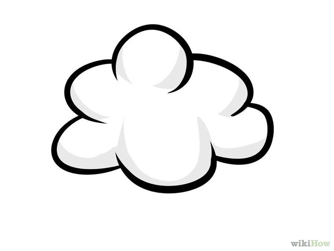 How to Draw Clouds: 11 Steps (with Pictures) - wikiHow