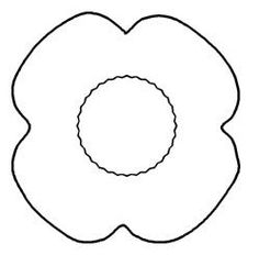 Remembrance Poppy Template - ClipArt Best