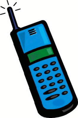 Mobile phone clipart free