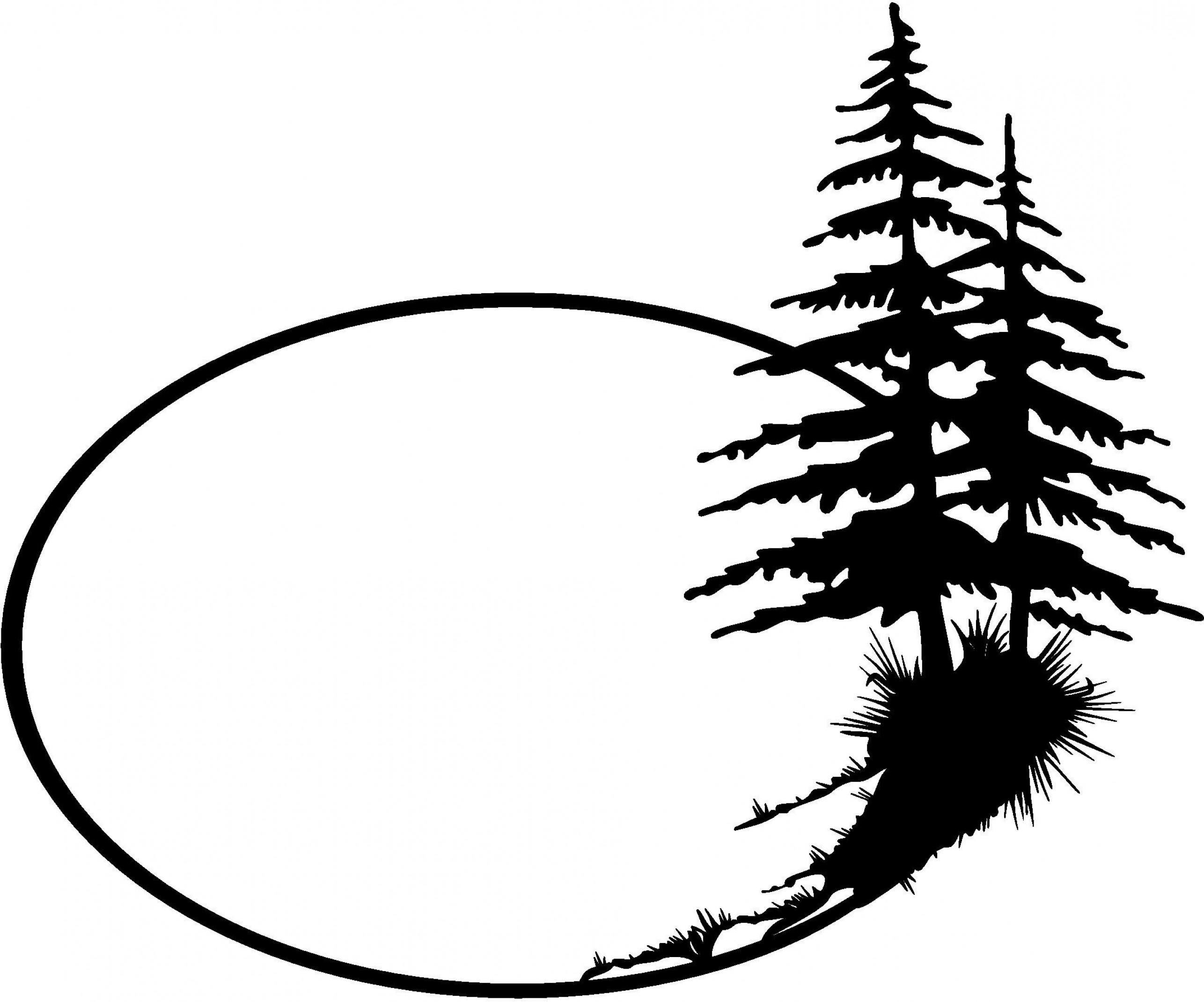 tree outline tree outline