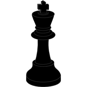 King chess piece clipart