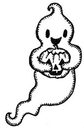 free Ghost Clip Art, 131 Ghosts! - Page 3