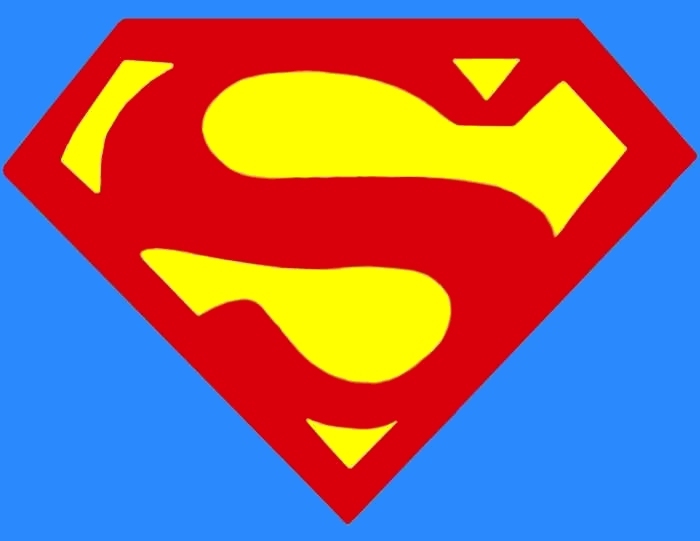 Superman Symbol With Different Letters