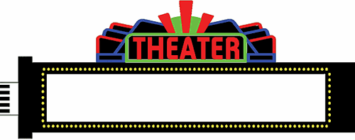 Miller Engineering O/HO 1181 Large Theater Marquee, Animated Neon ...