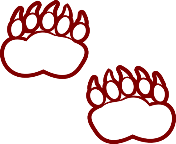 Bear Paw Art Clipart - Free to use Clip Art Resource
