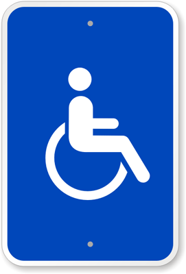 Wheelchair Access Signs