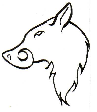 Wild Boar Tattoos | Free Download Clip Art | Free Clip Art | on ...