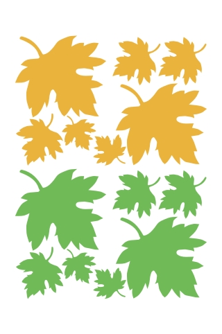 STU00102 Falling Leaves Falling leaves decal/sticker [] - $5.95 ...