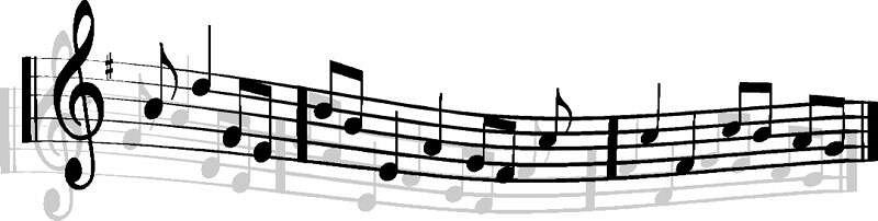Free music notes clip art