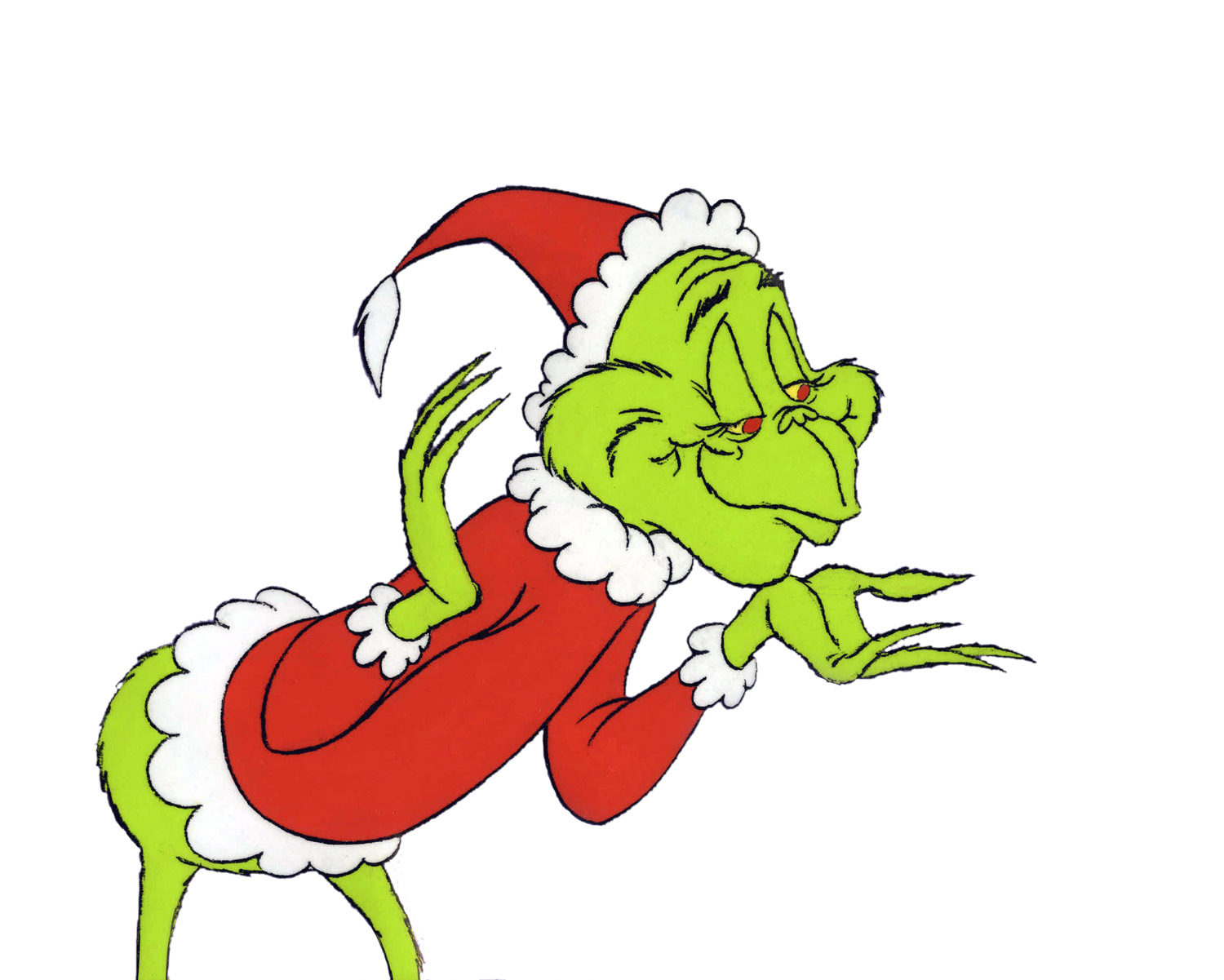 Grinch that stole christmas clip art - ClipartFox
