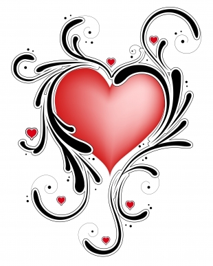 Hearts And Stars Tattoo Designs | Free Download Clip Art | Free ...