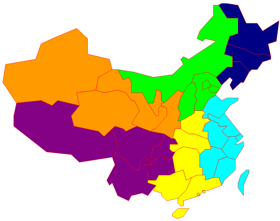 free clipart map of china - photo #11
