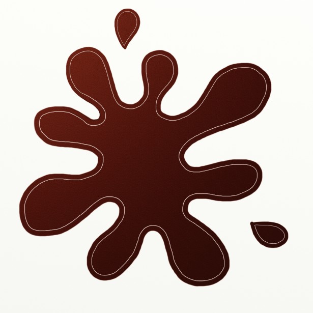 Brown Splatter Of Paint - ClipArt Best