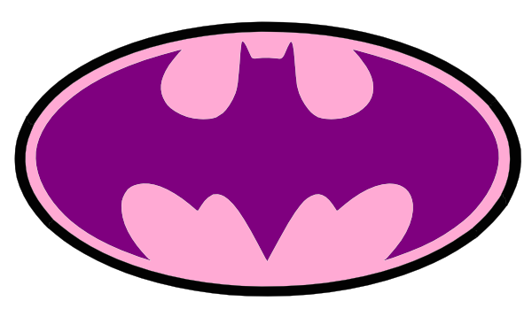 Logo De Batman Rosa - ClipArt Best