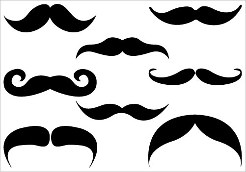 Free clipart mustache