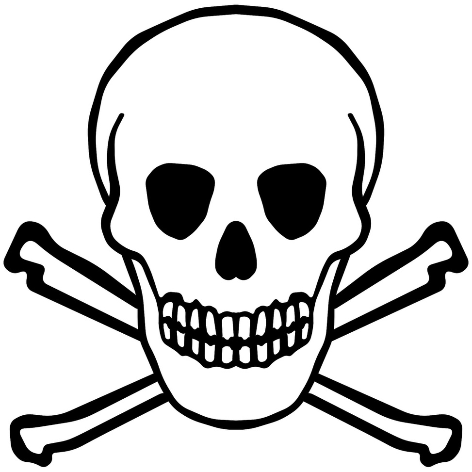 Easy Skull Drawings Clipart - Free to use Clip Art Resource