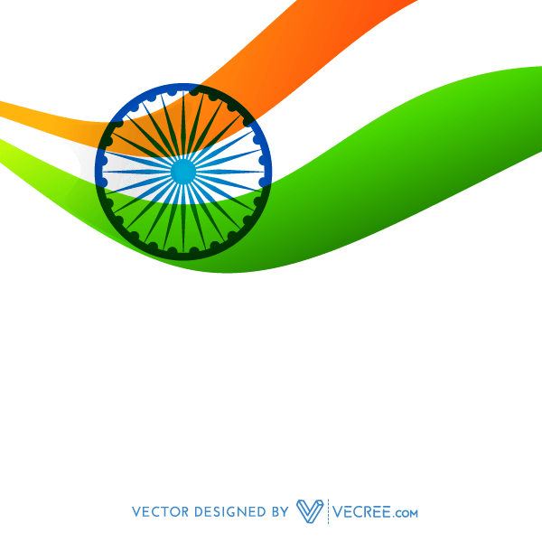 Flying Tricolor Balloons in Indian Flag Colors Vector Image ...