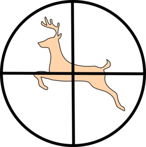Hunting Deer Clip Art - vector clip art online ...