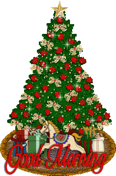 Christmas Animations: Christmas tree - Good Morning