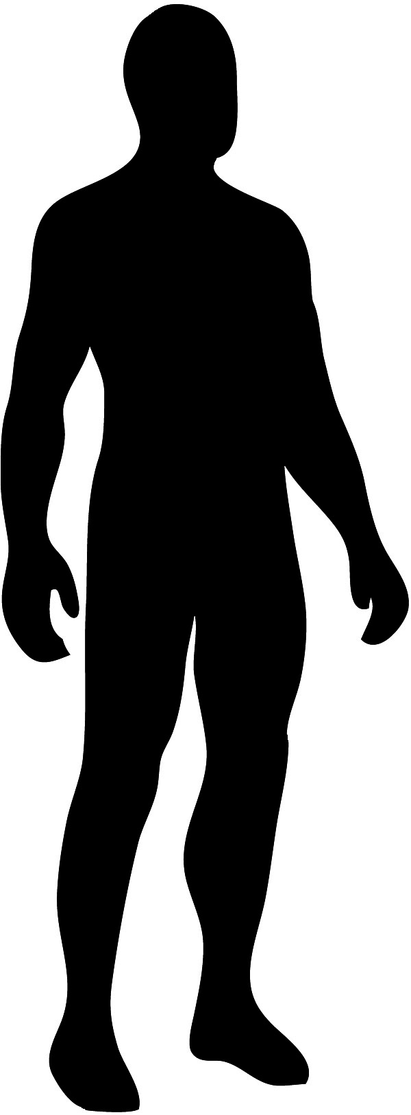 Body Silhouette Outline - ClipArt Best