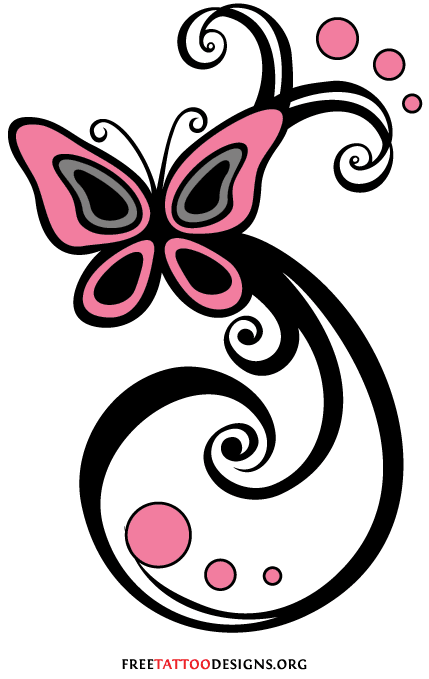 60 Butterfly Tattoos | Feminine And Tribal Butterfly Tattoo Designs