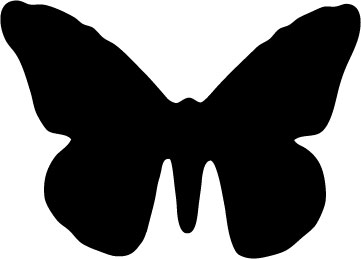 Freebie: Butterfly Die-Cut Template | Savitri Wilder: Crafts ...