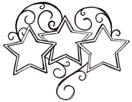 Stars And Hearts Tattoo Designs - ClipArt Best