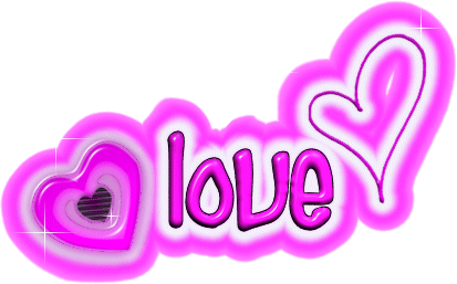 Love Graphic – Glittering Hearts | DesiGlitters.com