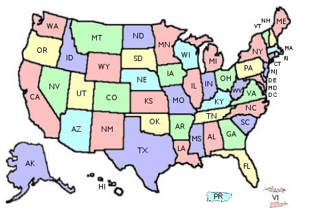 Maps: Map United States Of America