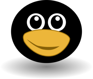 Penguin Face clip art - vector clip art online, royalty free ...