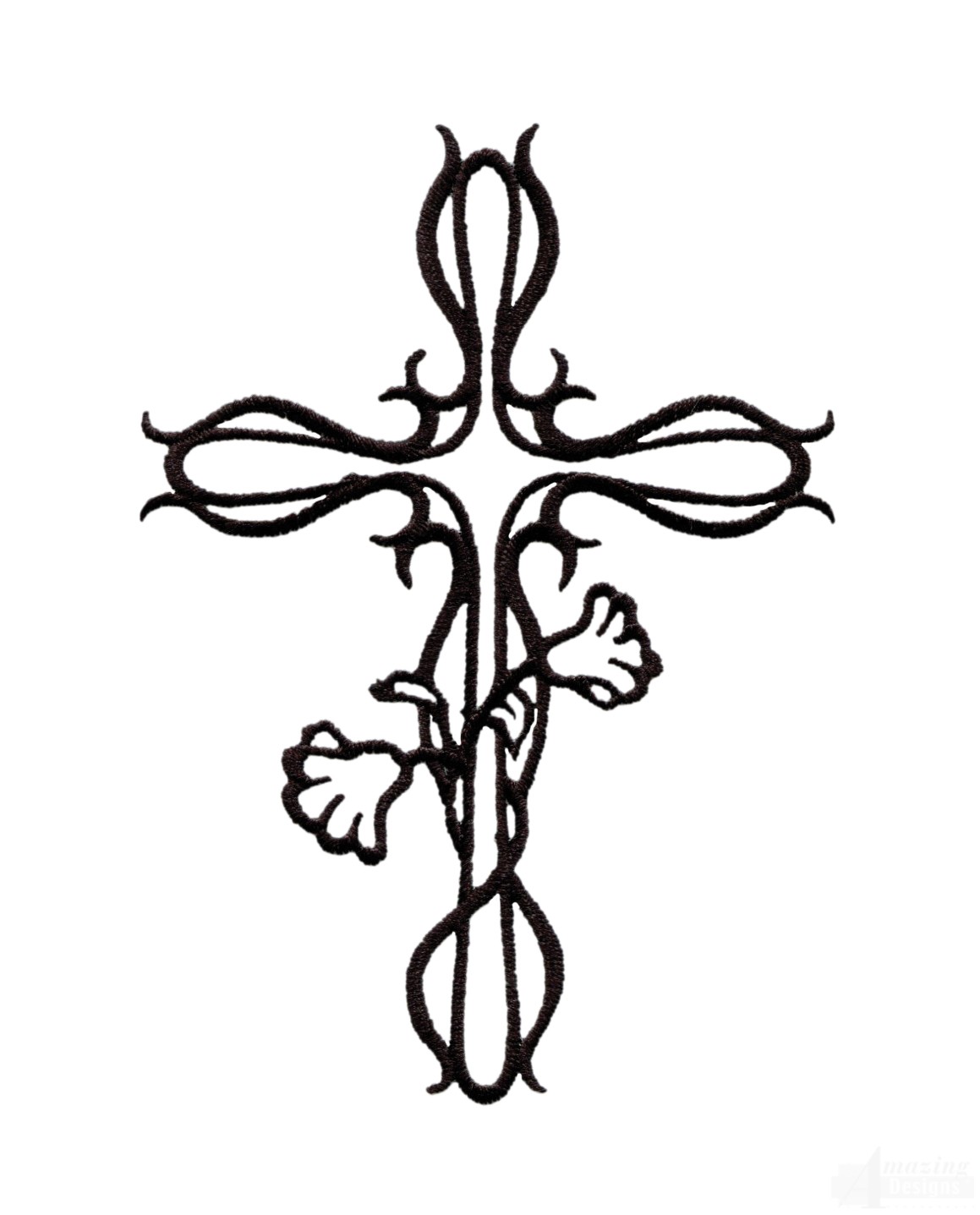 Easter Cross 1 Embroidery Design