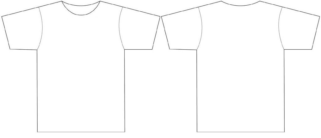 tshirt template printable