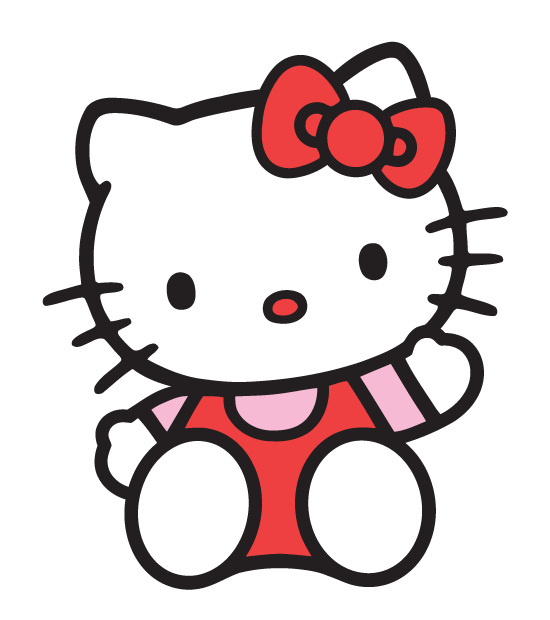 Hello Kitty Vector Clipart