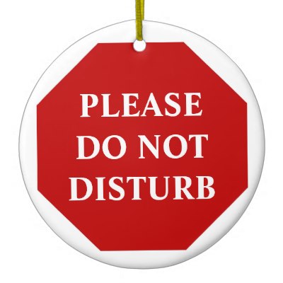 free in-use please do not disturb printable door hanger signage ...