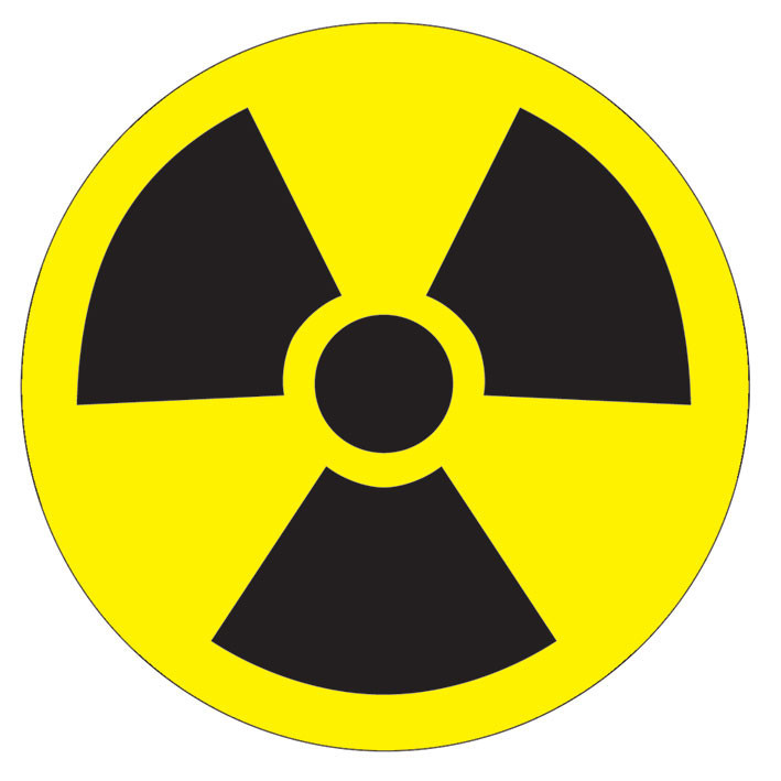 TOXIC WASTE - symbol - sticker