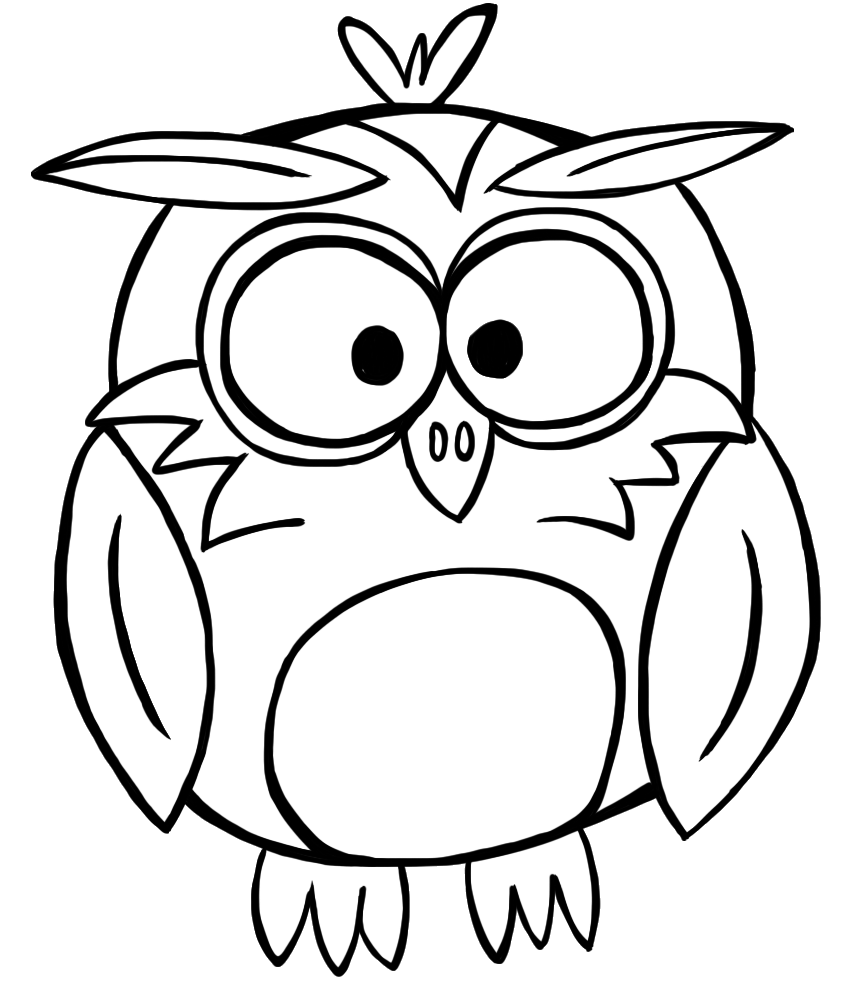 owl clip art template - photo #33