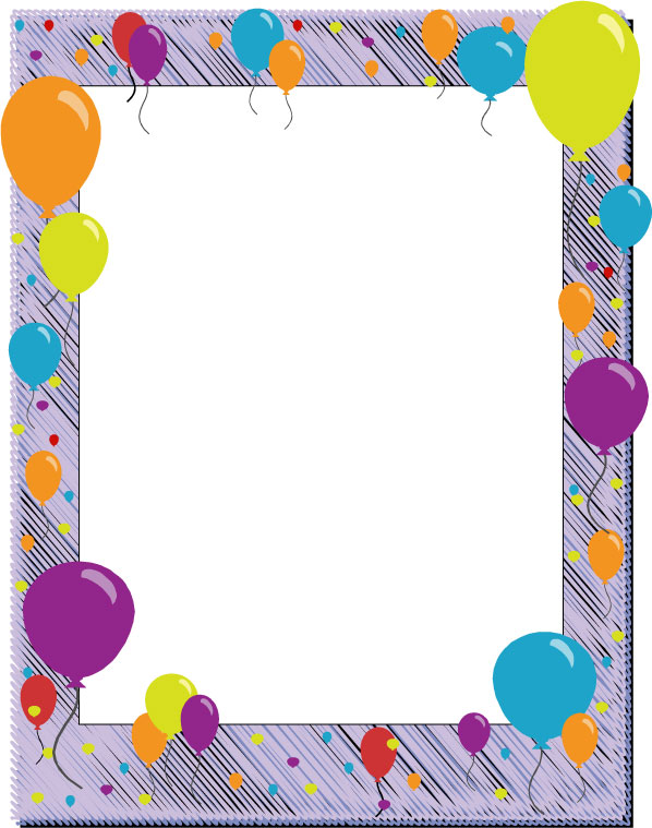 Birthday Border Design ClipArt Best