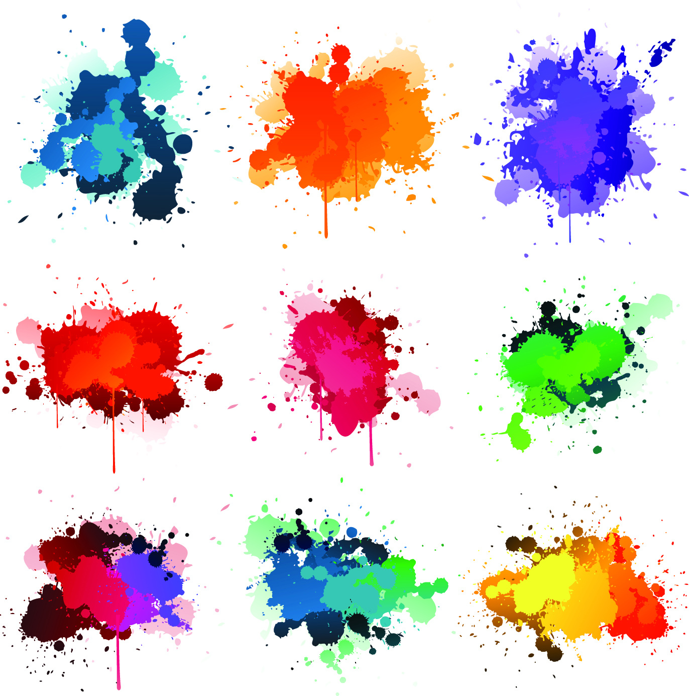 Paint Splash Vector Free - ClipArt Best