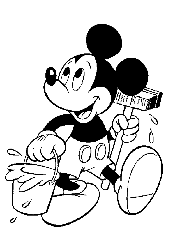 Mickey Mouse Coloring Pages | ColoringMates.