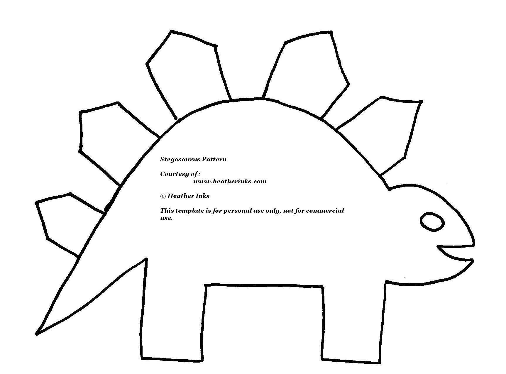 Printable Dinosaur Templates ClipArt Best printable-cutout-dinosaur-template