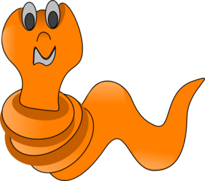 Slither Ring Worm clip art - vector clip art online, royalty free ...