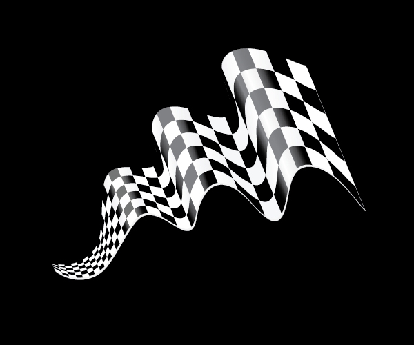 Create Waving Checkered Flag Art in Adobe Illustrator | Vectortuts+