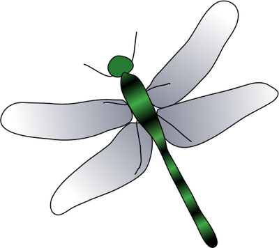 Dragonfly : adult - Most downloaded - Vector Illustration/Drawing ...