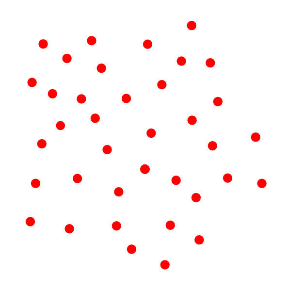 White Flower With Red Polka Dots clip art - vector clip art online ...