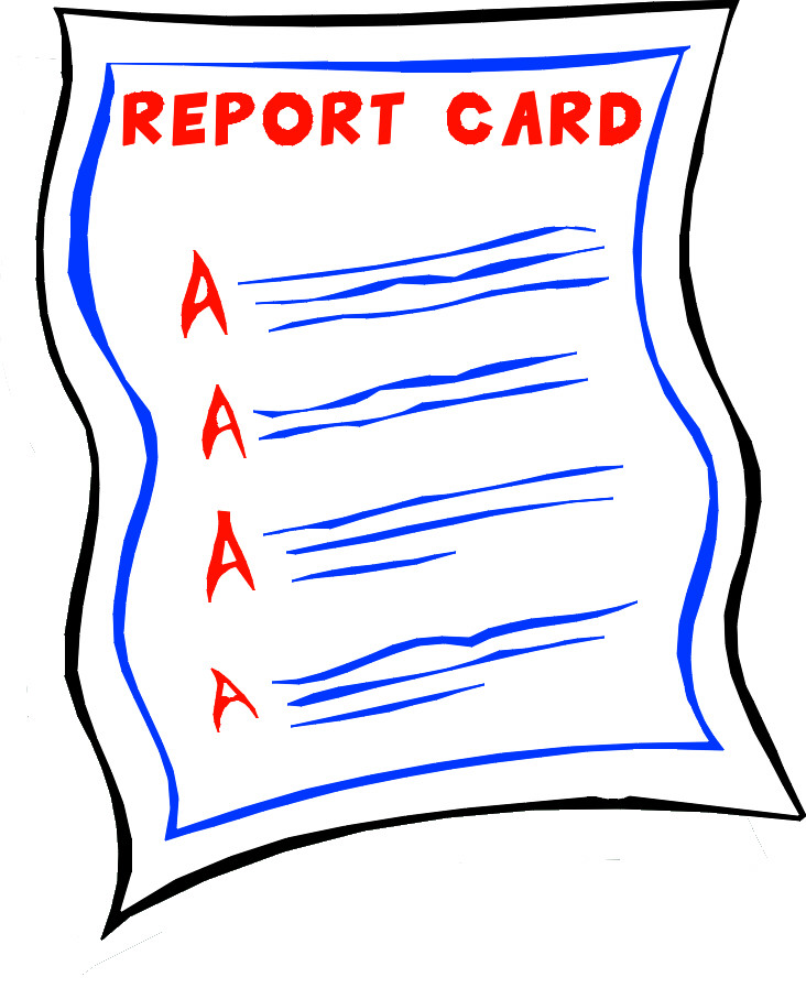 free clipart school report card - photo #14