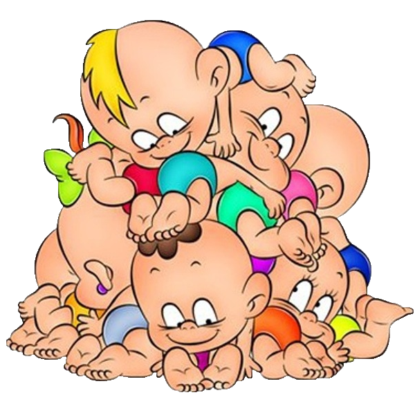 Cartoon Babies Clipart